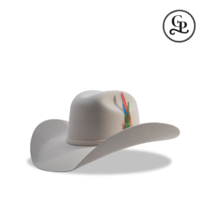 texana de lana color busckin estilo 8 segundos