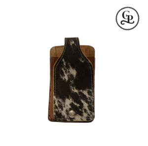 Portacelular pelo vacuno pinto color pinto