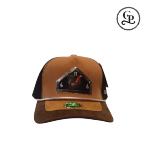 Gorra vaquera Ranch life Gallo color café