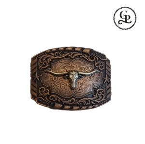 h-04-01-01 Hebilla unisex figura craneo color niquel